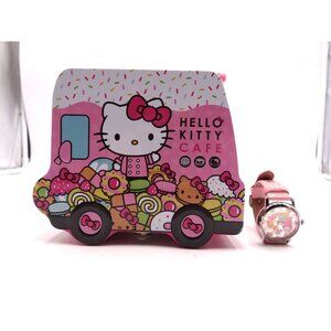 Hello Kitty Cafe Sanrio Exclusive Limited Edition Lunch Box My Melody Watch Pink